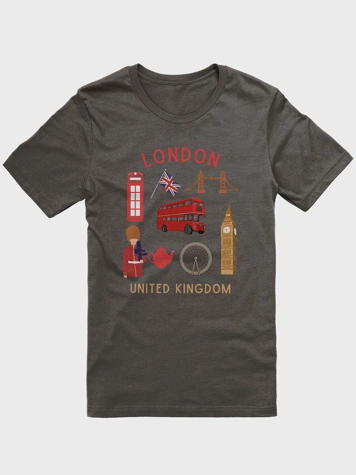 Stylish London's Iconic Landmarks Traveler T Shirts product image (1)