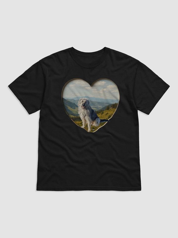 Hund Jimmy Herz Berge Landschaft product image (1)