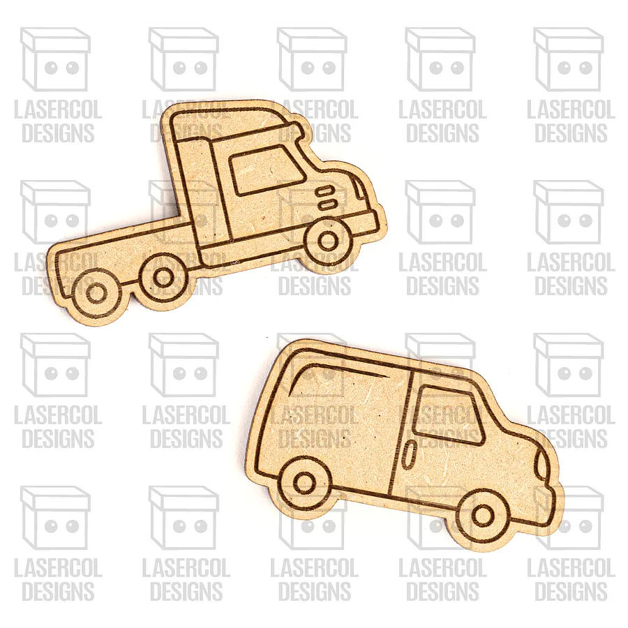 Cars Paint Kit DIY Cut Outs - Laser Cut Files product image (4)