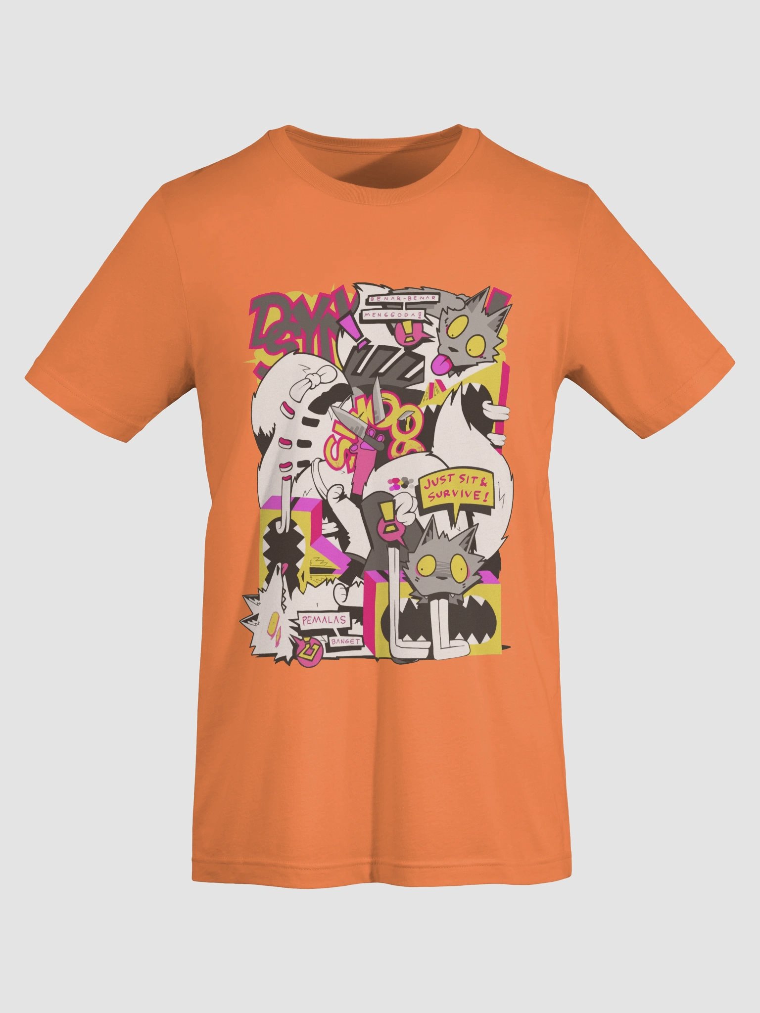 Labirhin | "Just Sit and Survive" Shirt (Print) product image (55)