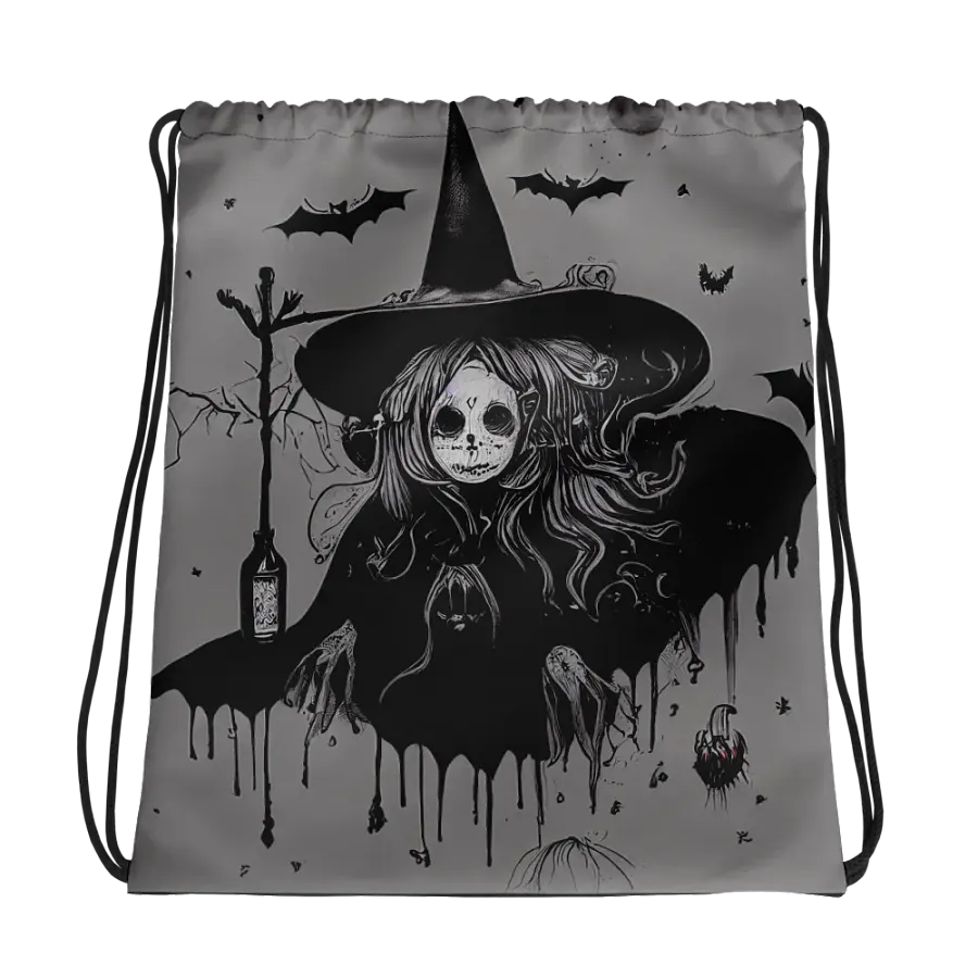 Shadowy Sorcery Drawstring Bag product image (1)