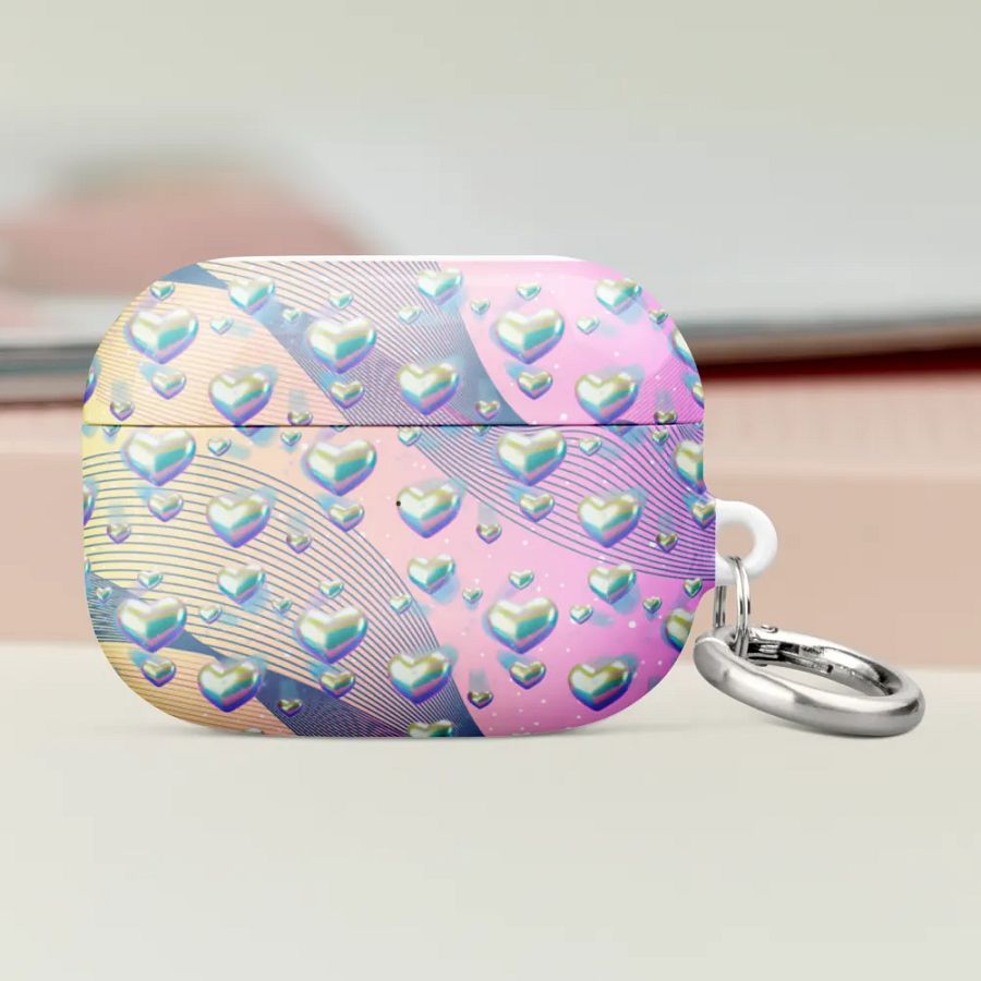 Dreamy Heart Reflections AirPods® Case for the feminine ladies and girls product image (47)