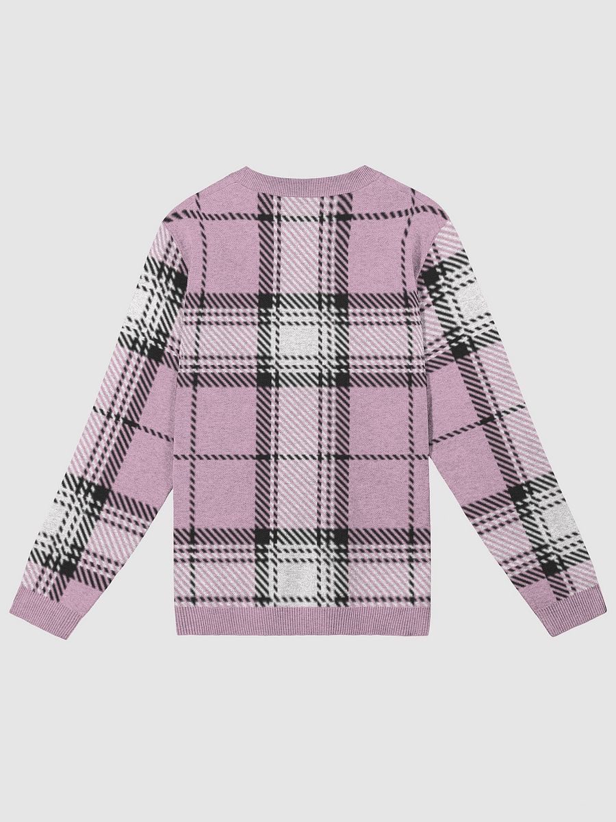 Reindeer Plaid Knit Sweater product image (8)