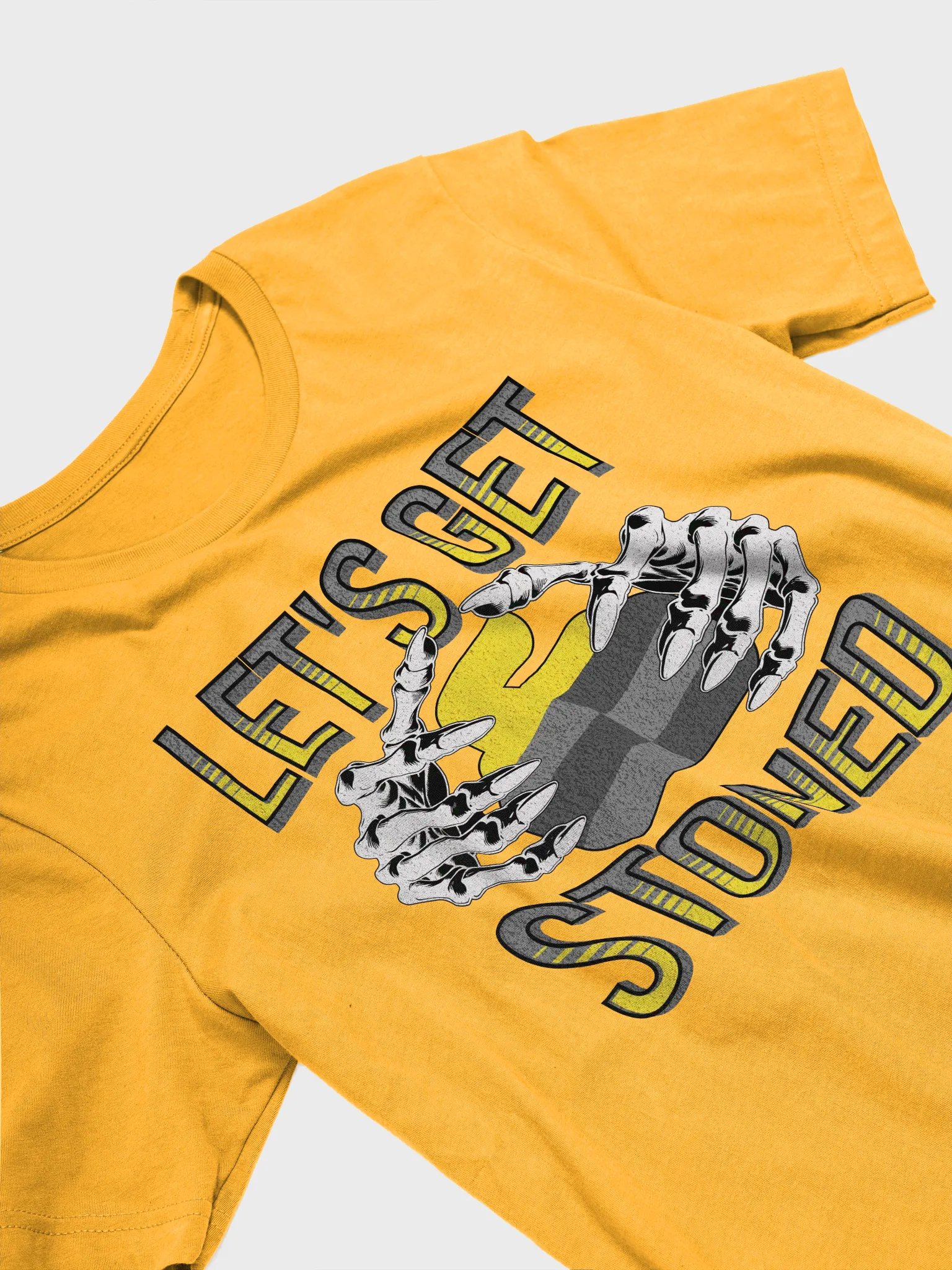 Lets Get Stoned Curling T-Shirt product image (2)