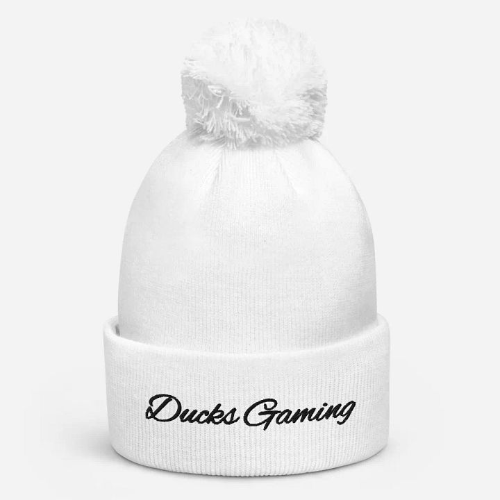 Ducks Gaming Beanie Black Lettering product image (2)