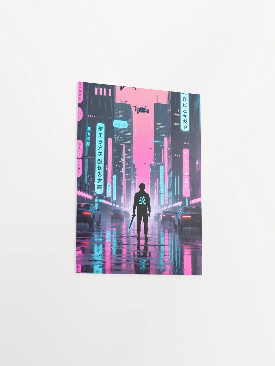 Neon Samurai Poster product image (3)