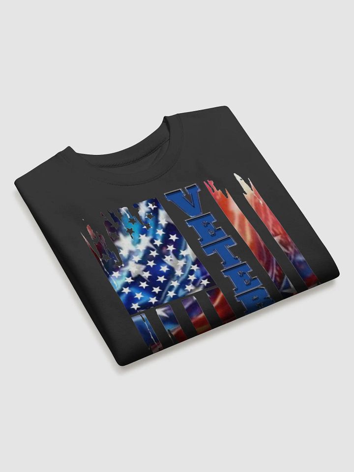 Patriotic Veteran Flag Sweatshirt product image (2)