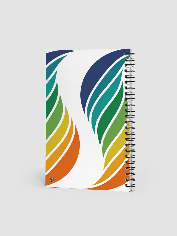 Colorful Wings Spiral Notebook product image (2)