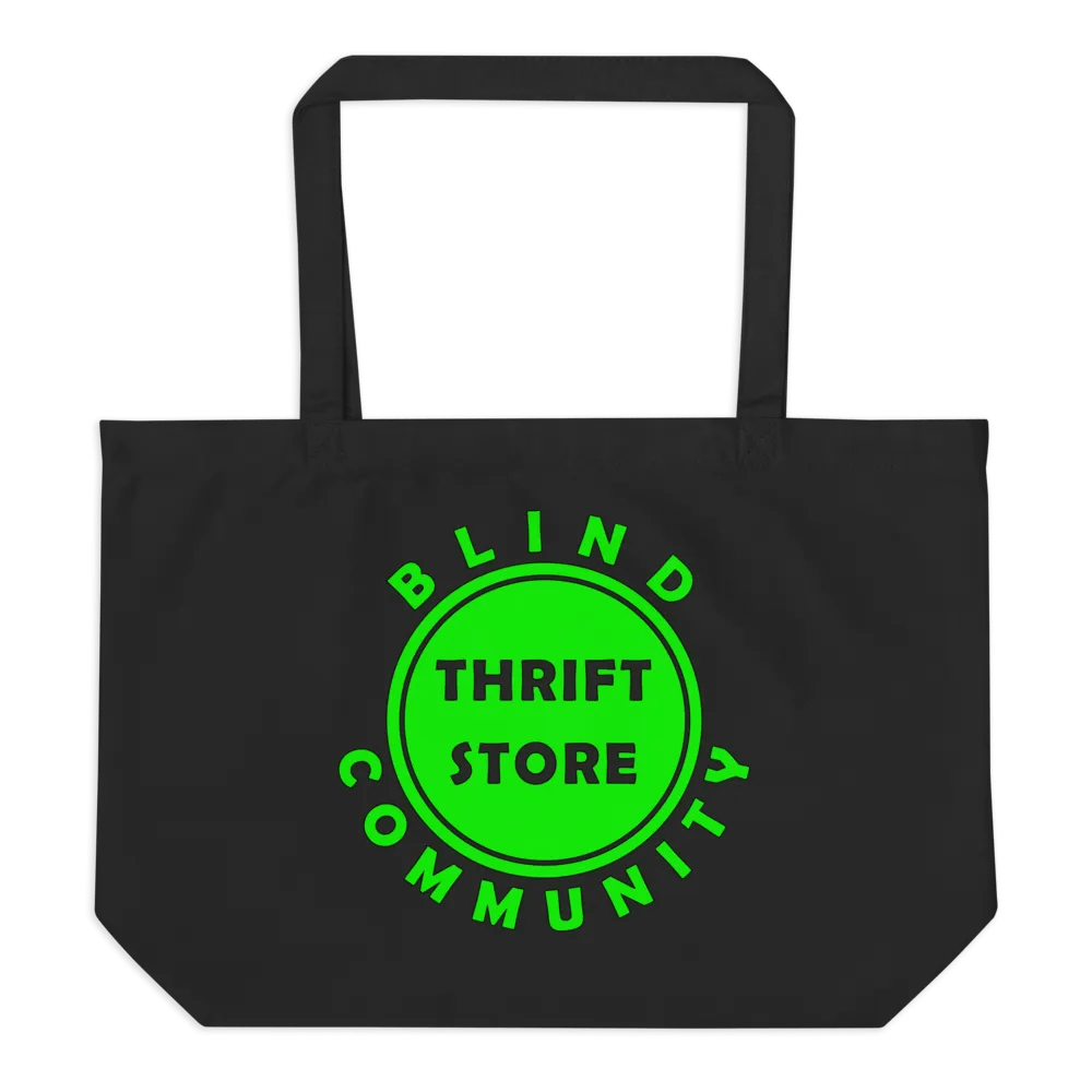 Tote Bag with Green Logo product image (2)