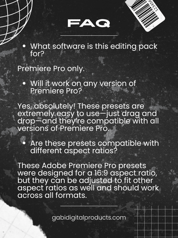 MRR/PLR Premiere SEAMLESS Transitions product image (9)