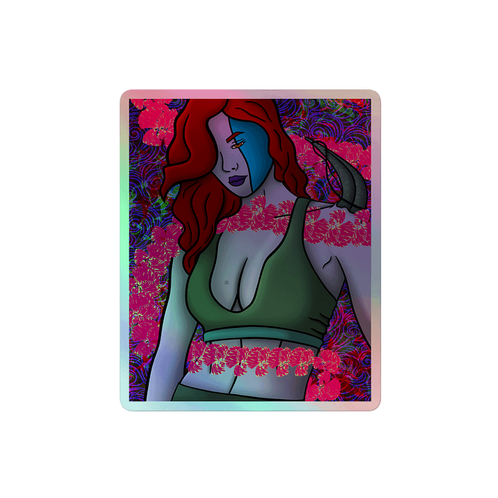 Isolde Holographic Sticker product image (2)