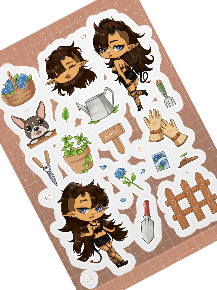 Garden Sticker Sheet product image (1)