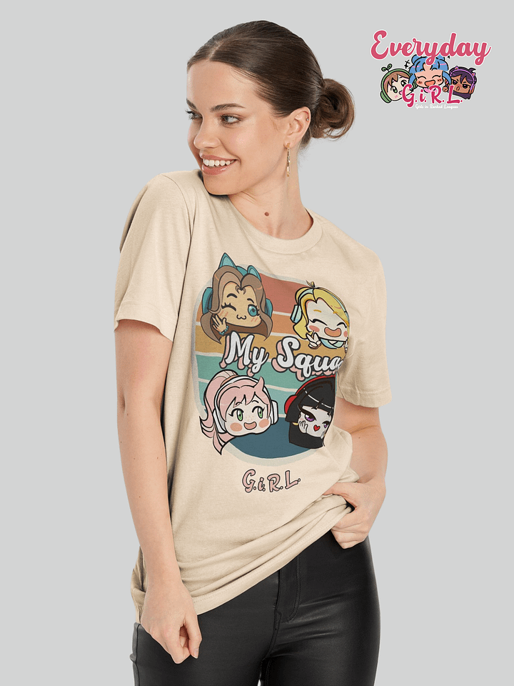 Gamer girl t-shirt - My Squad by G.i.R.L. product image (1)