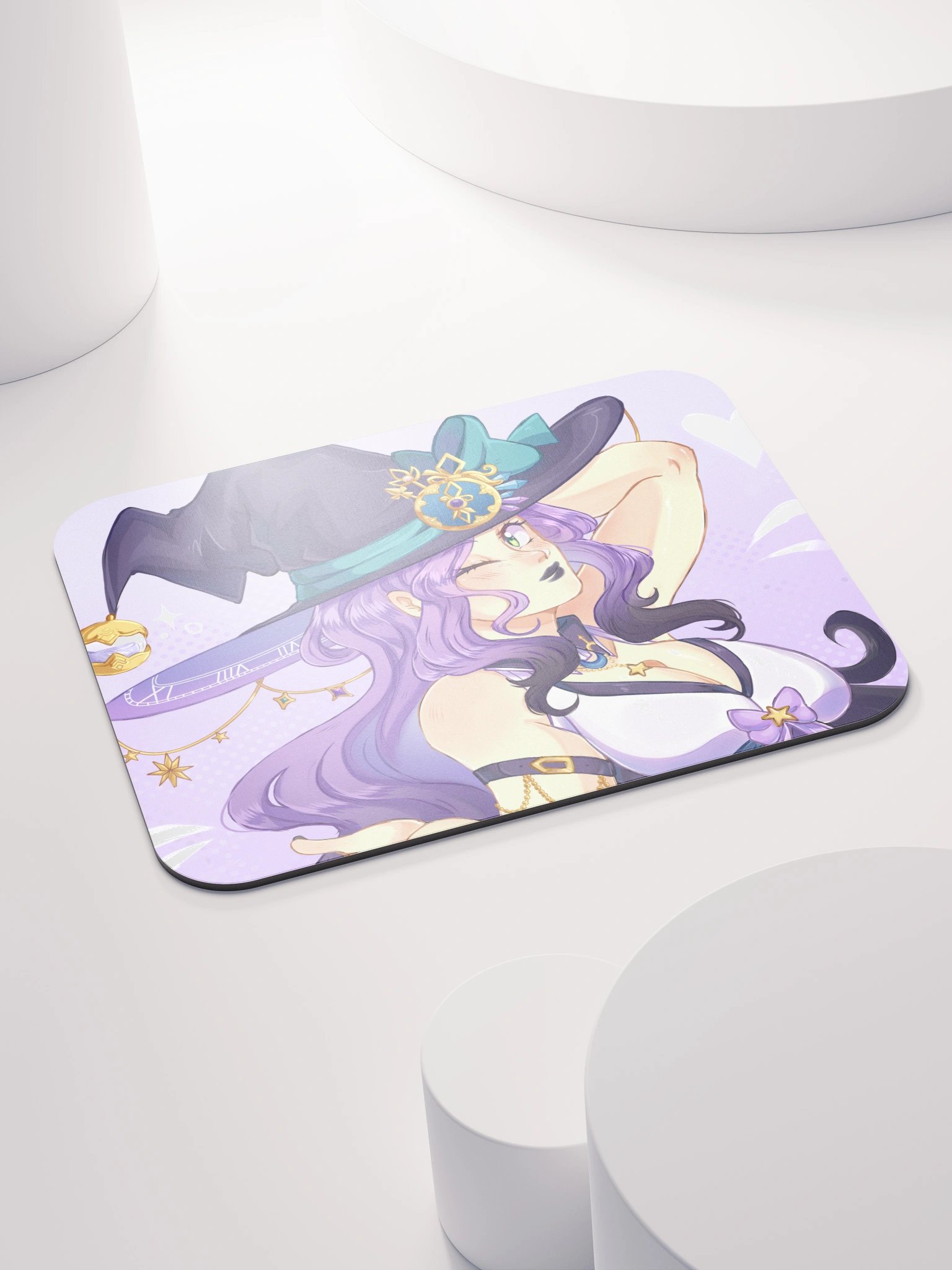 "Peace to You" Constellation Sorceress Starfire Mouse Pad product image (4)