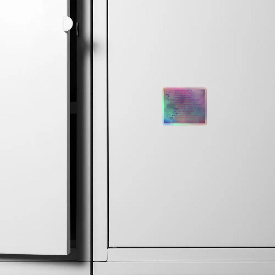 Sims Cheat Codes Holographic Sticker product image (4)