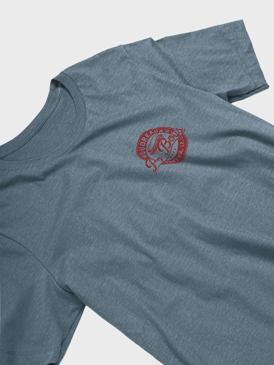 Boudreaux's Po Boy's Logo Bella+Canvas T-Shirt product image (49)