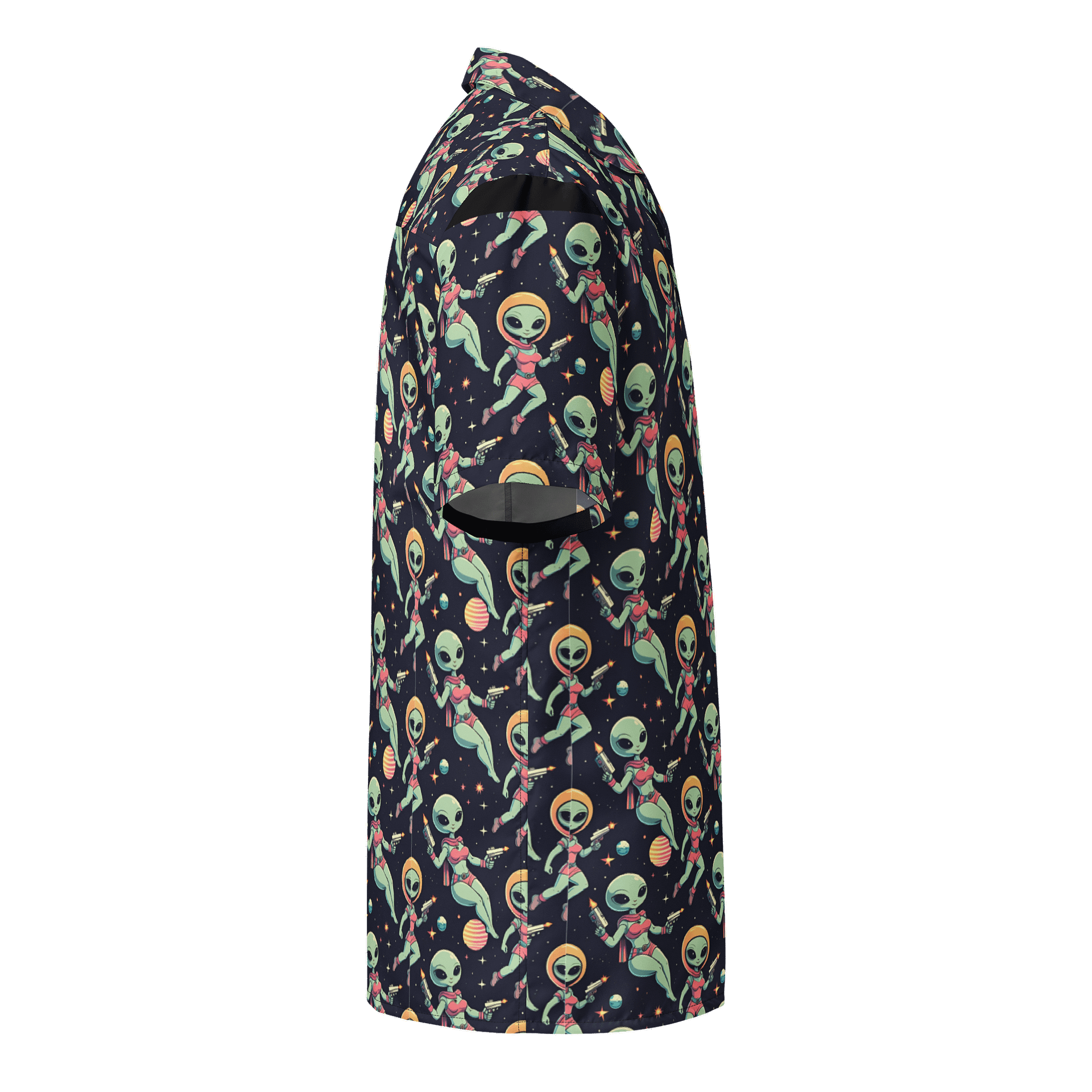 Galactic Encounter Hawaiian Shirt product image (4)