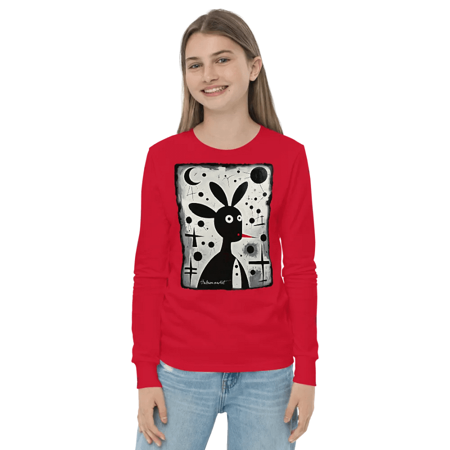 Bella+Canvas Youth Long Sleeve T-Shirt product image (3)