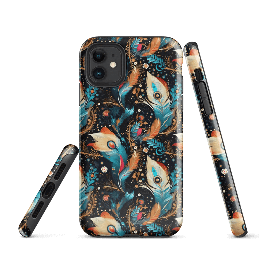 Ethereal Feathers Tough iPhone® Case product image (1)