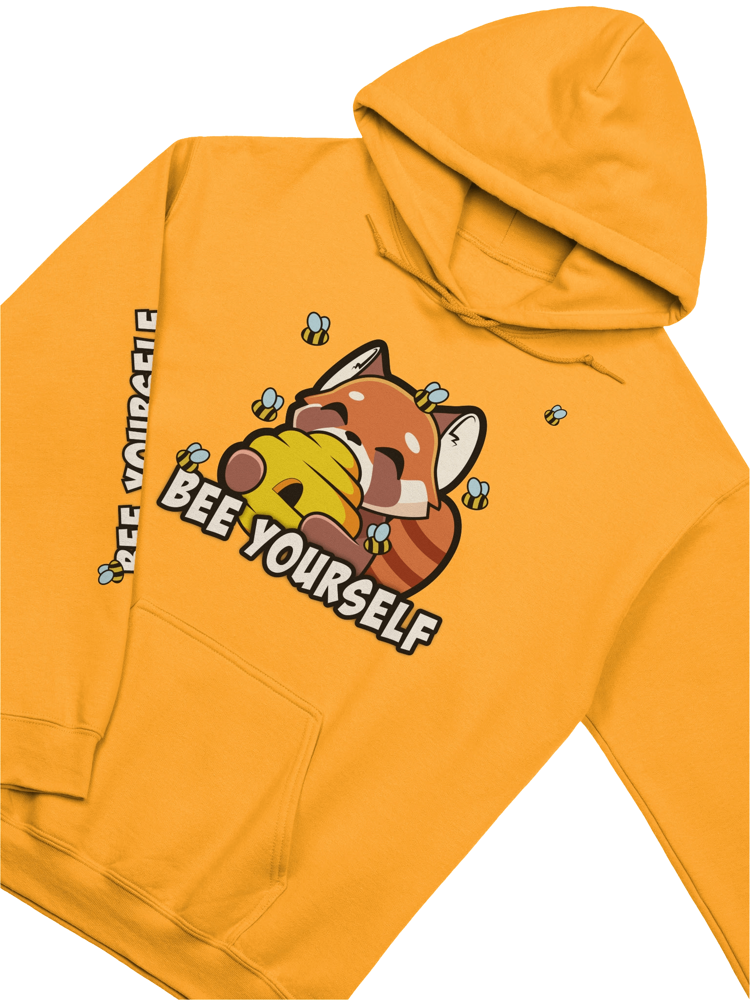 Bee Yourself Hoodie (Big Design on Front) product image (3)