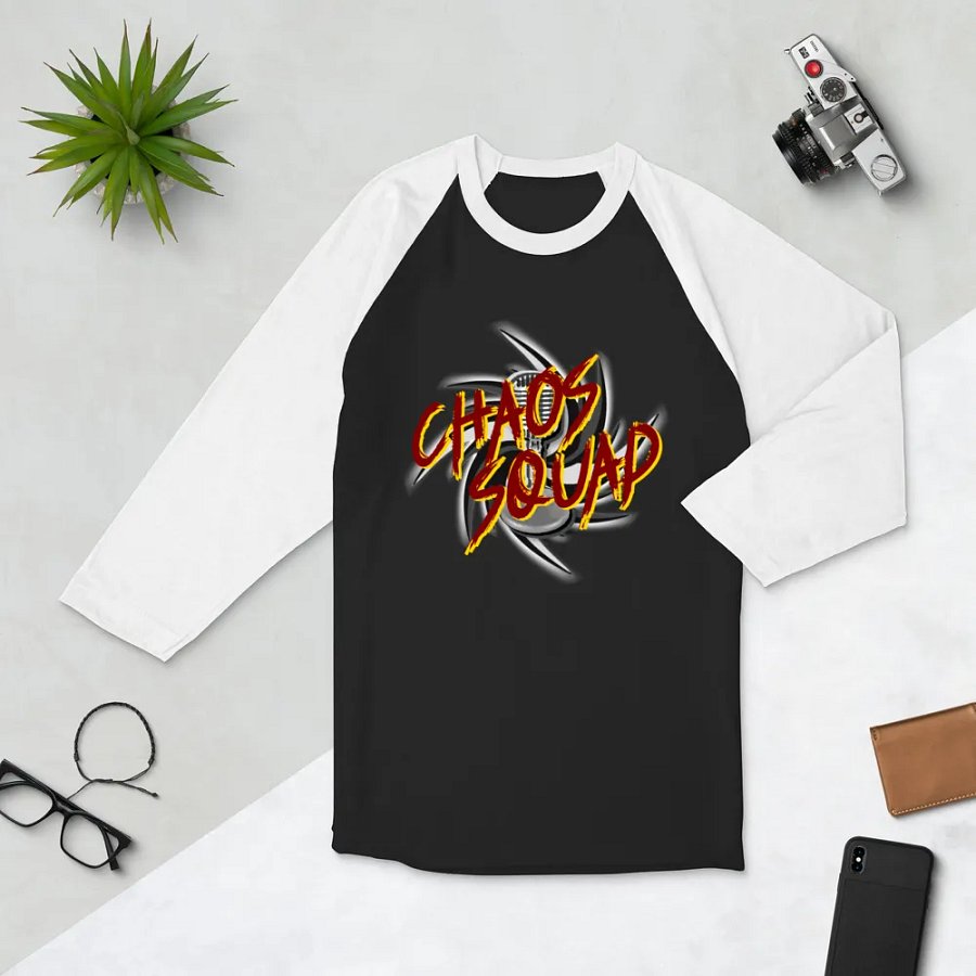 Chaos Squad Baseball Tee product image (4)
