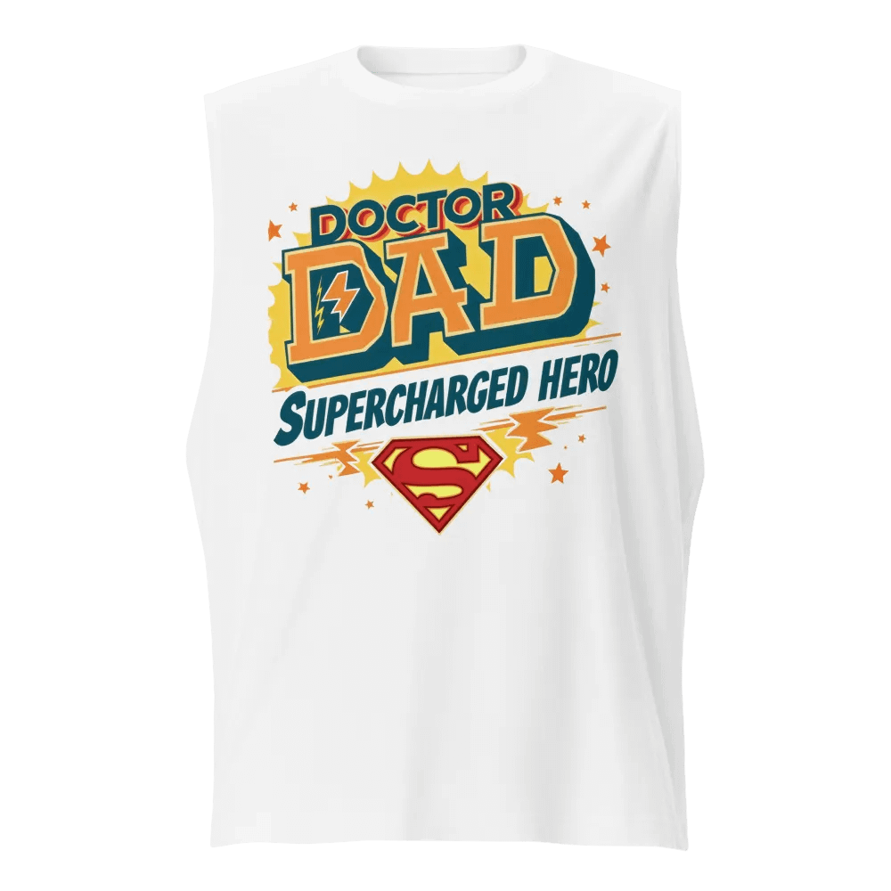Supercharged Dad Muscle Tank product image (1)