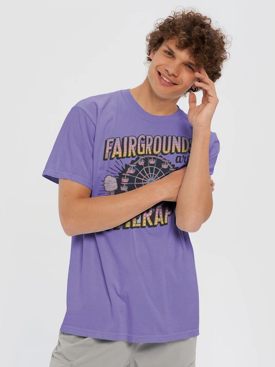 Fairgrounds Are My Therapy Tee product image (4)