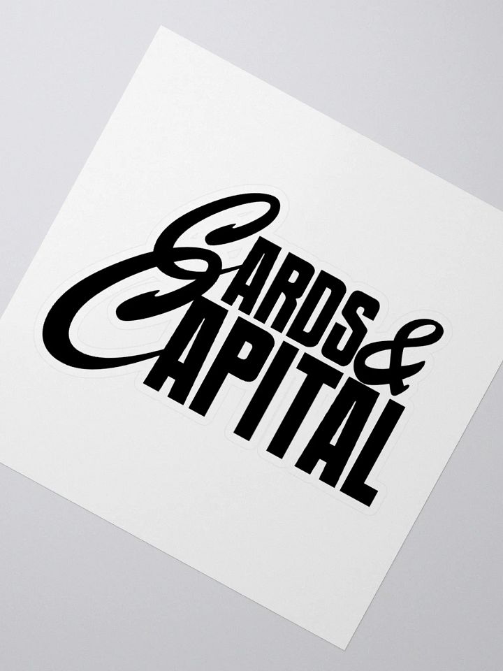 The Prestige Logo Cut Out Sticker product image (5)