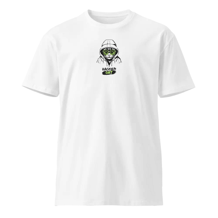 Hacker Cat Coolness Unisex T-Shirt product image (1)