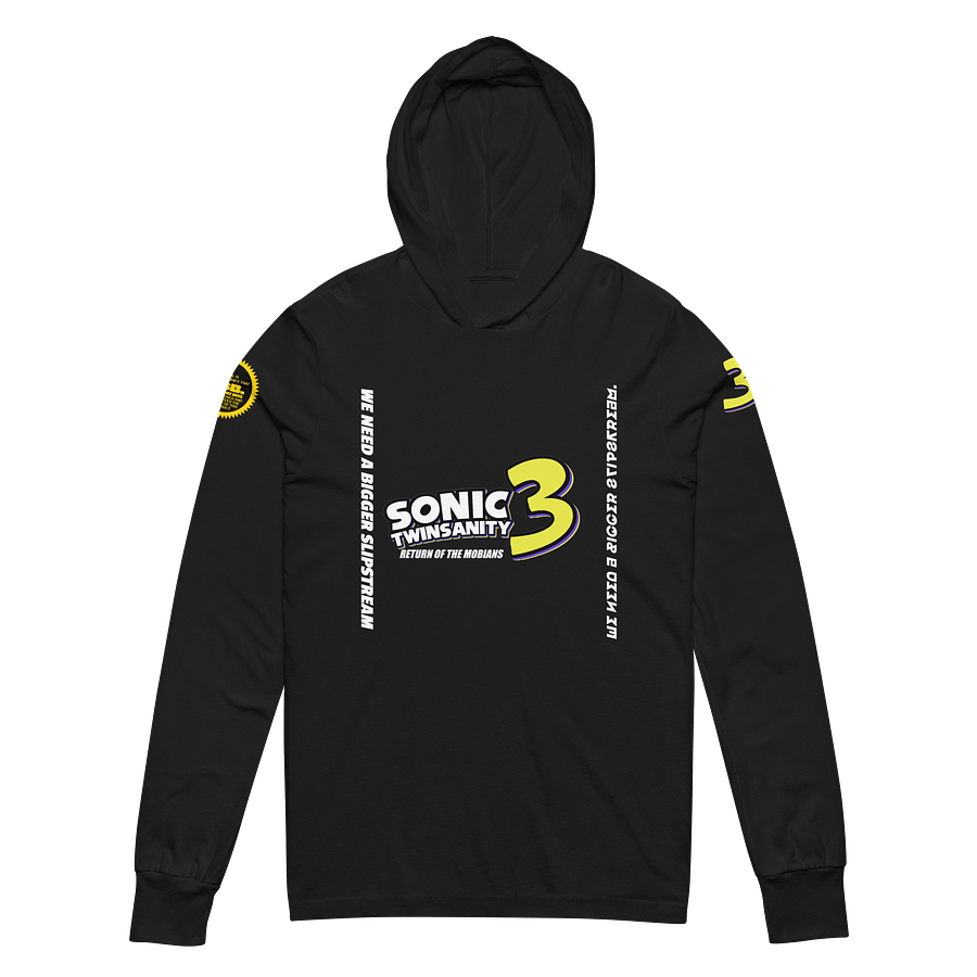 "We need a bigger slipstream." Unisex Hooded T-Shirt (Sonic Twinsanity 3) product image (2)