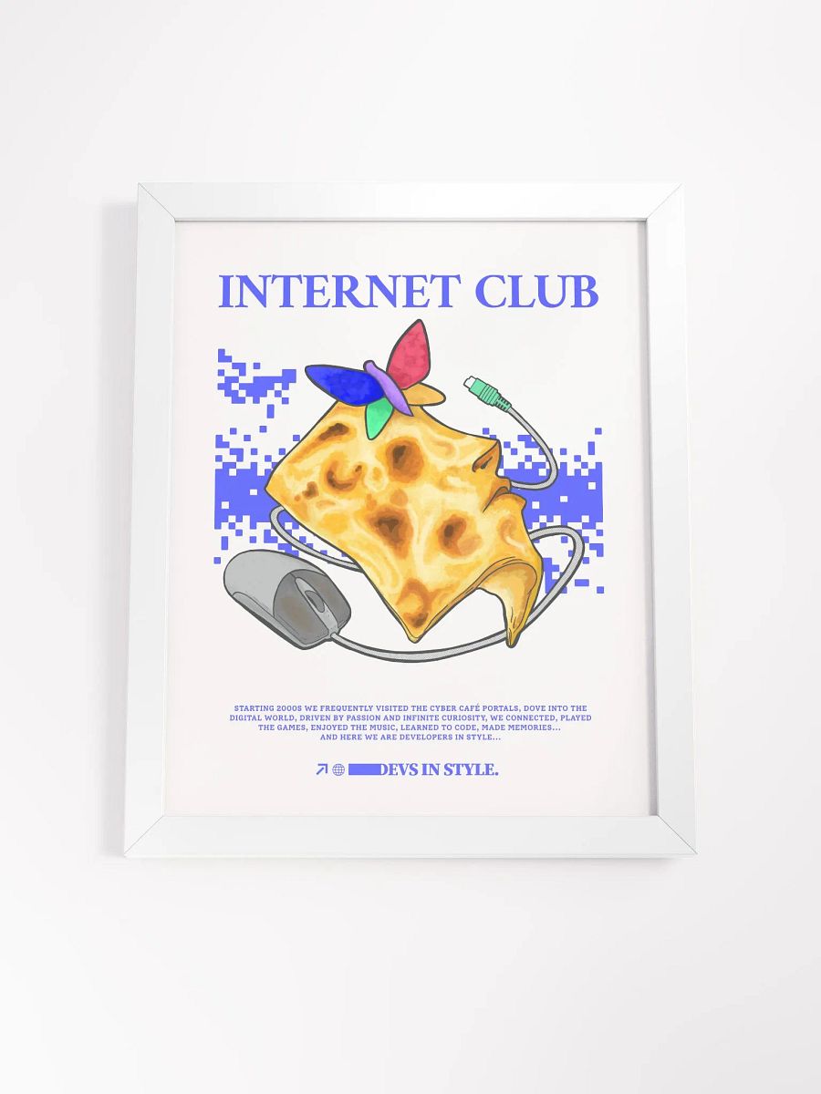 Cyber Café Nostalgia Poster product image (12)