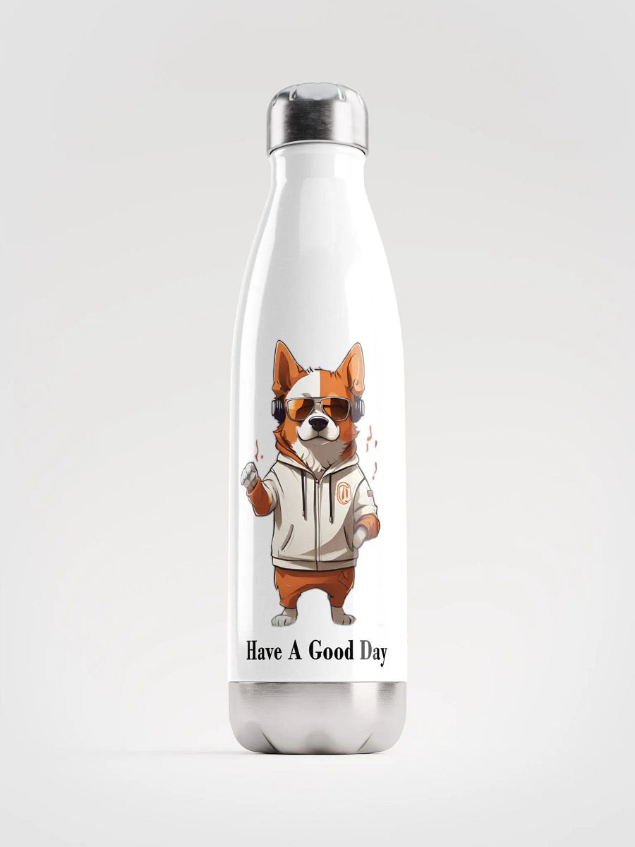 Cool Corgi Stainless Steel Water Bottle product image (1)