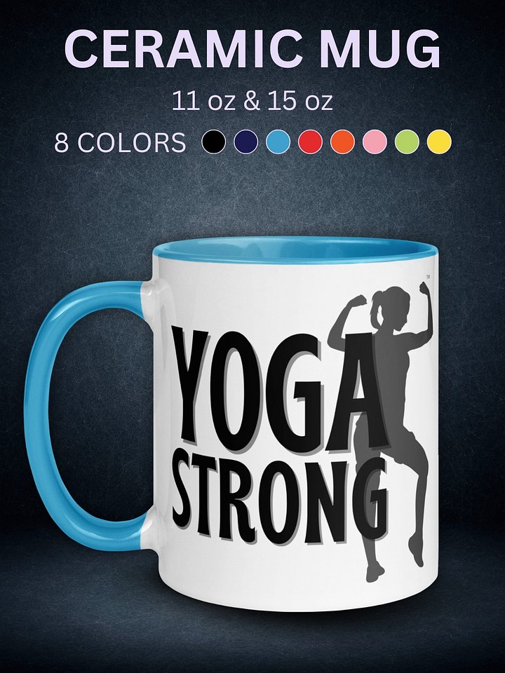 Yoga Strong Ceramic Mug product image (1)