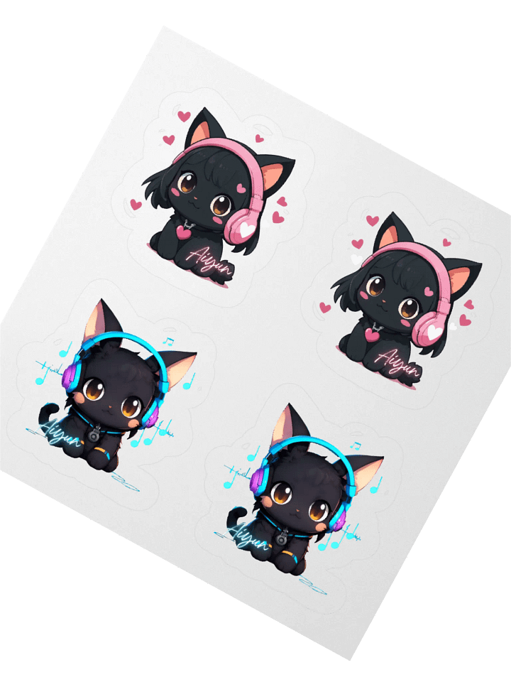 Aiyun's Cats Sticker Set product image (2)