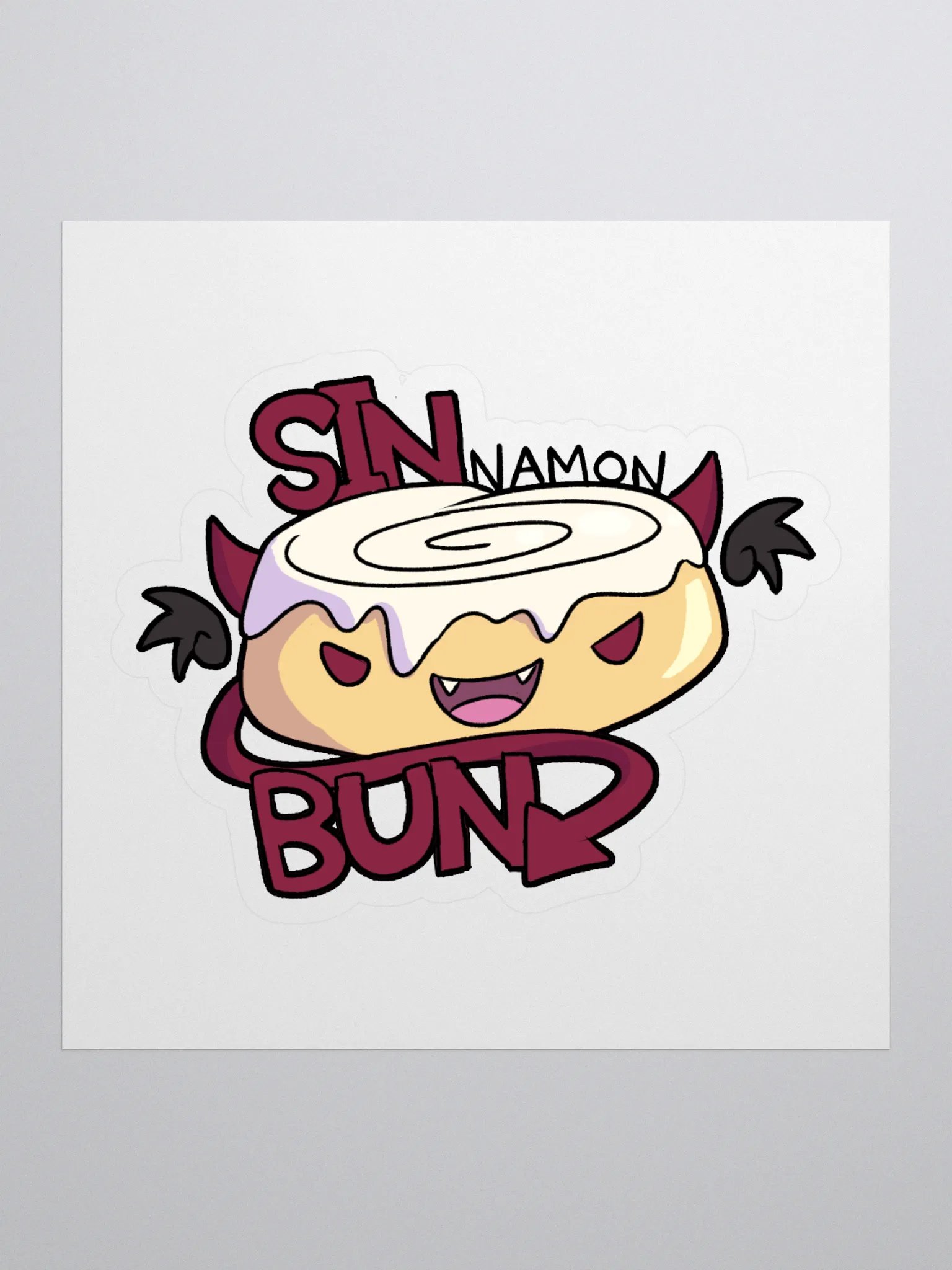 Cinnamon Bun Sticker product image (1)