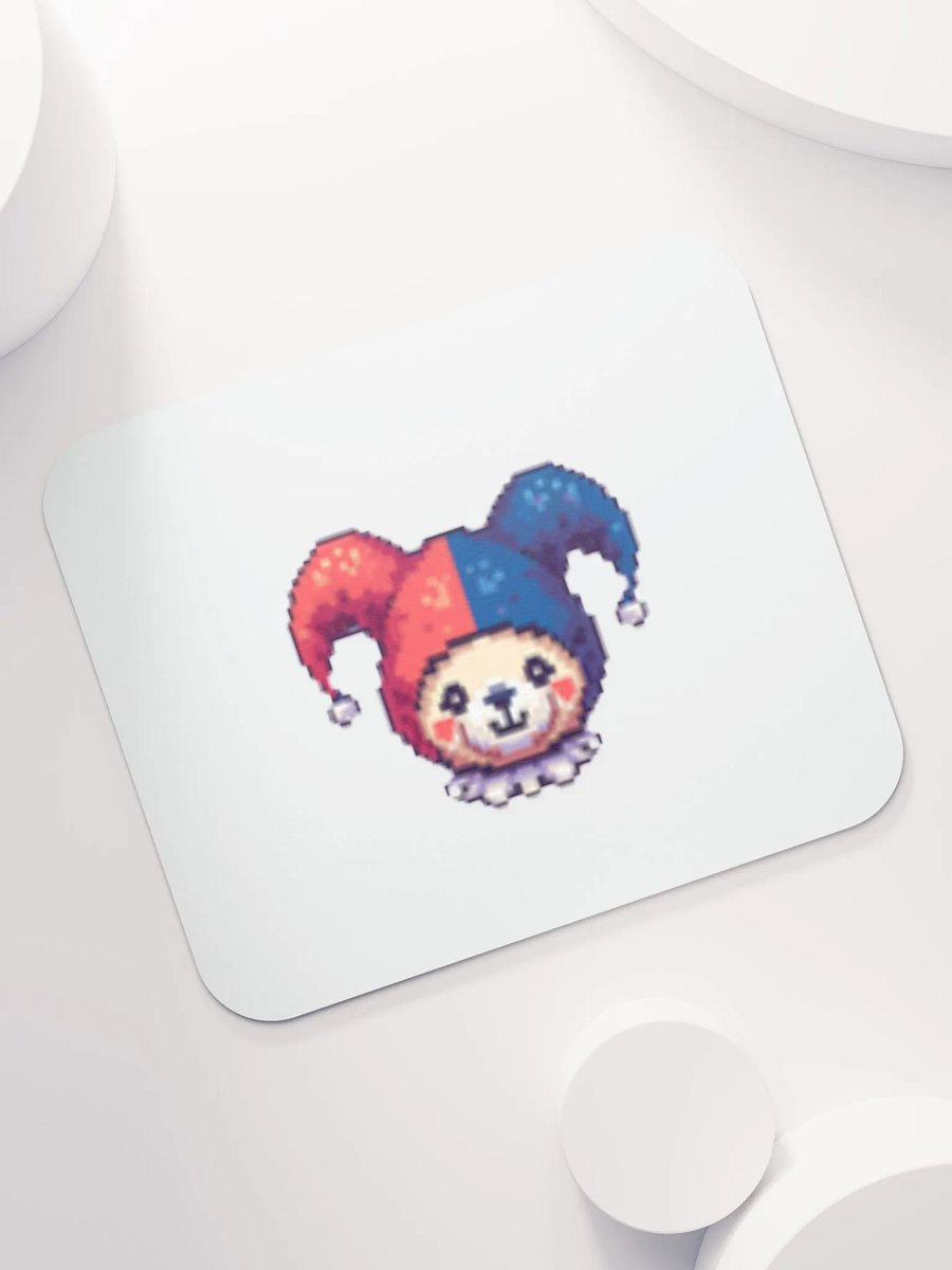 Pixel Art Teddy Bear Jester Mouse Pad product image (7)