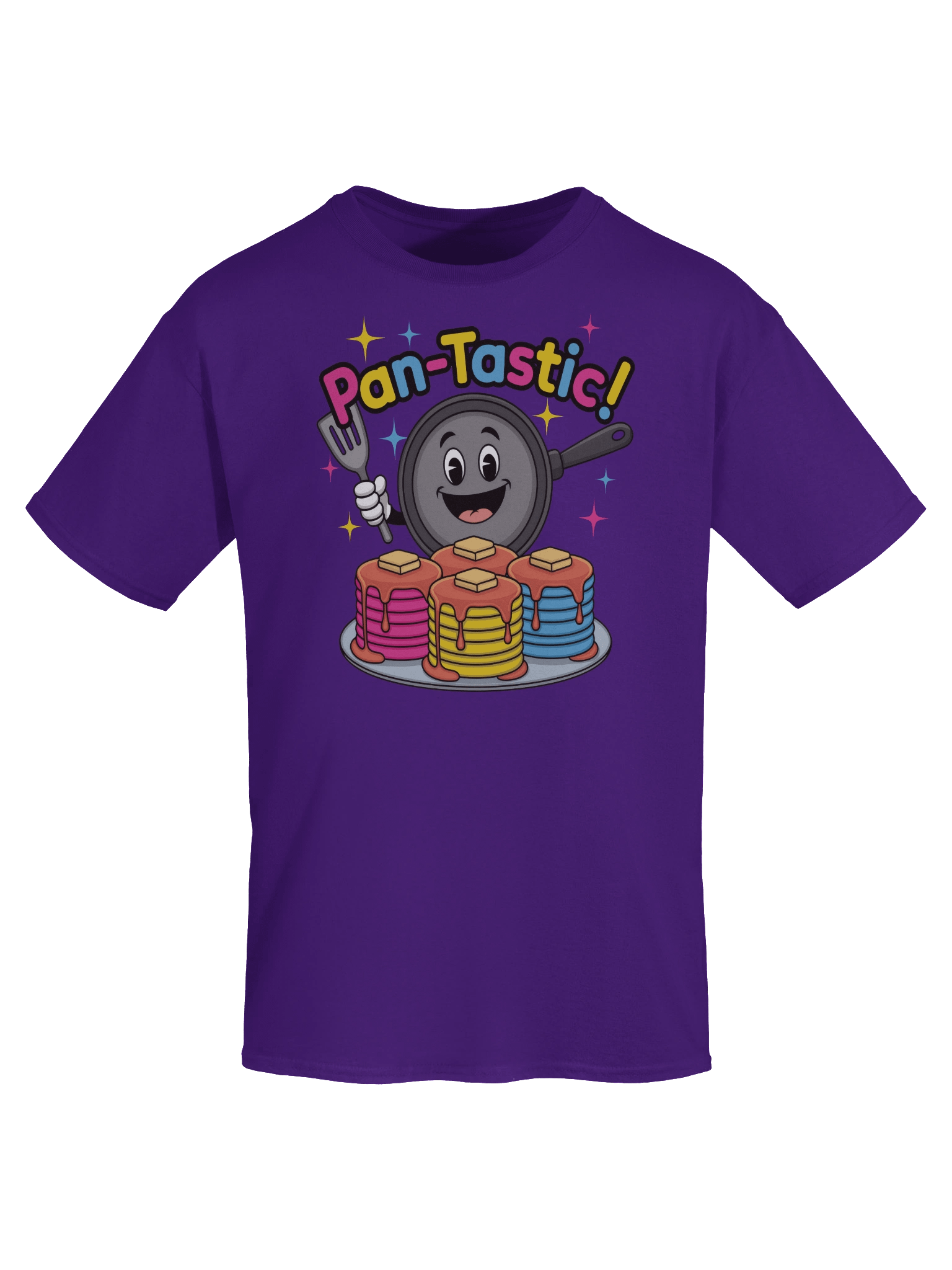 Pan-Tastic! Pansexual Pride Dark Version Unisex Heavyweight Graphic T-shirt product image (21)