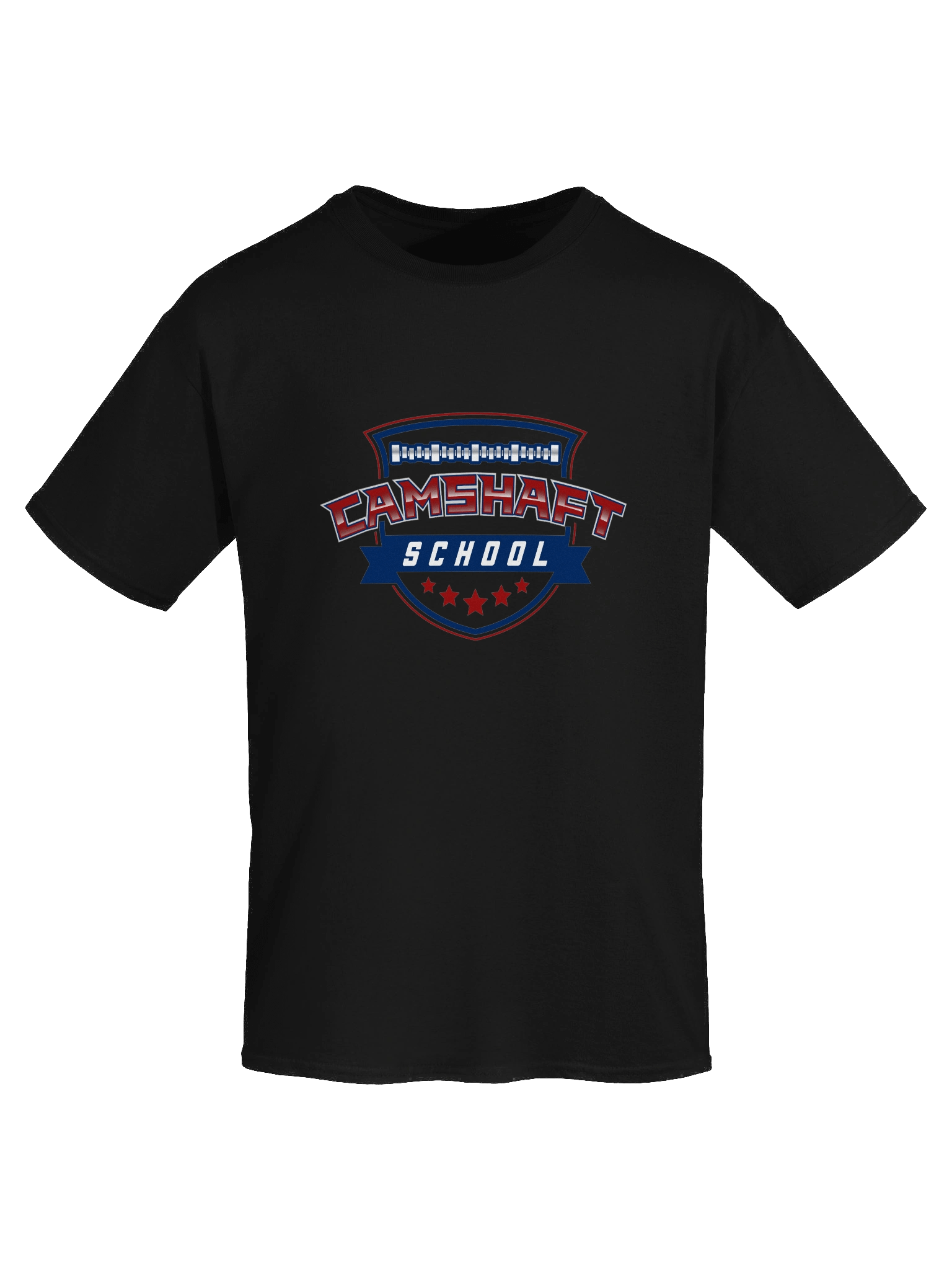 T-Shirt - Red White and Blue on Black product image (7)