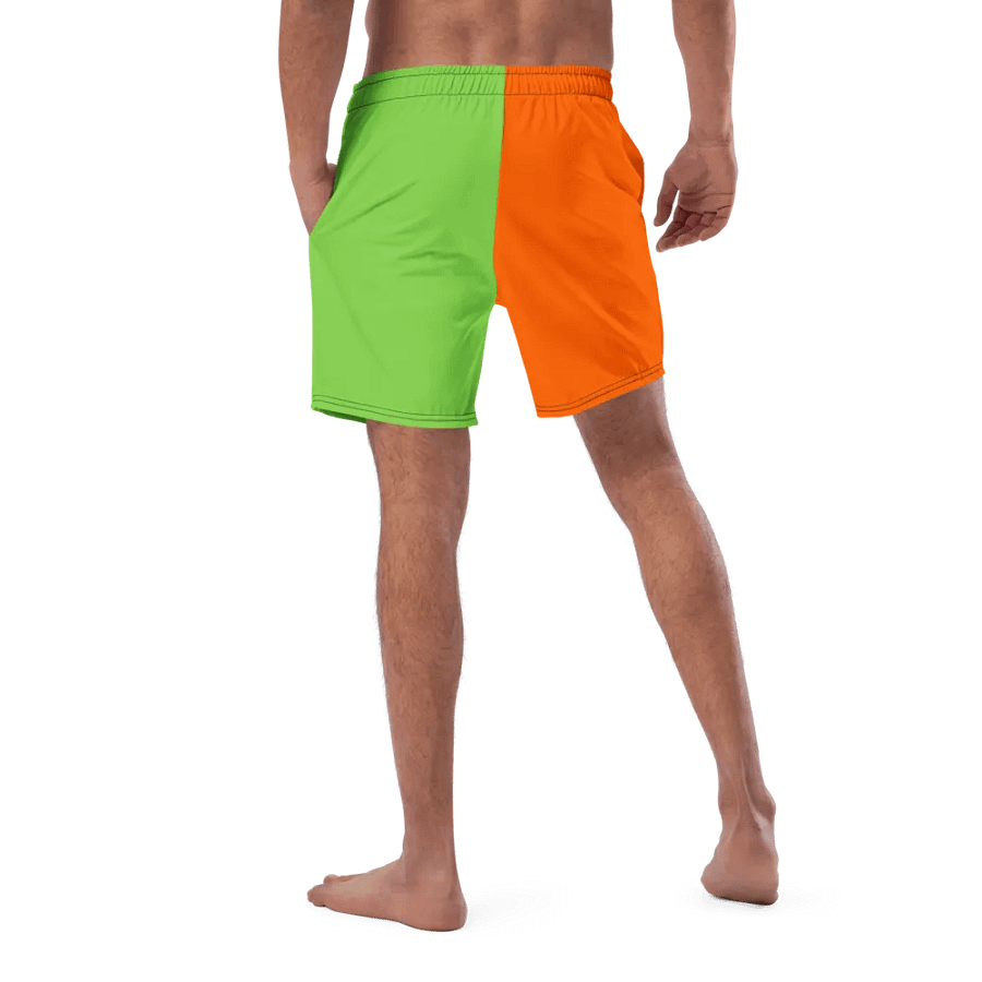 SPOOKY JOOCE Swim Trunkz - Orange/Green product image (3)
