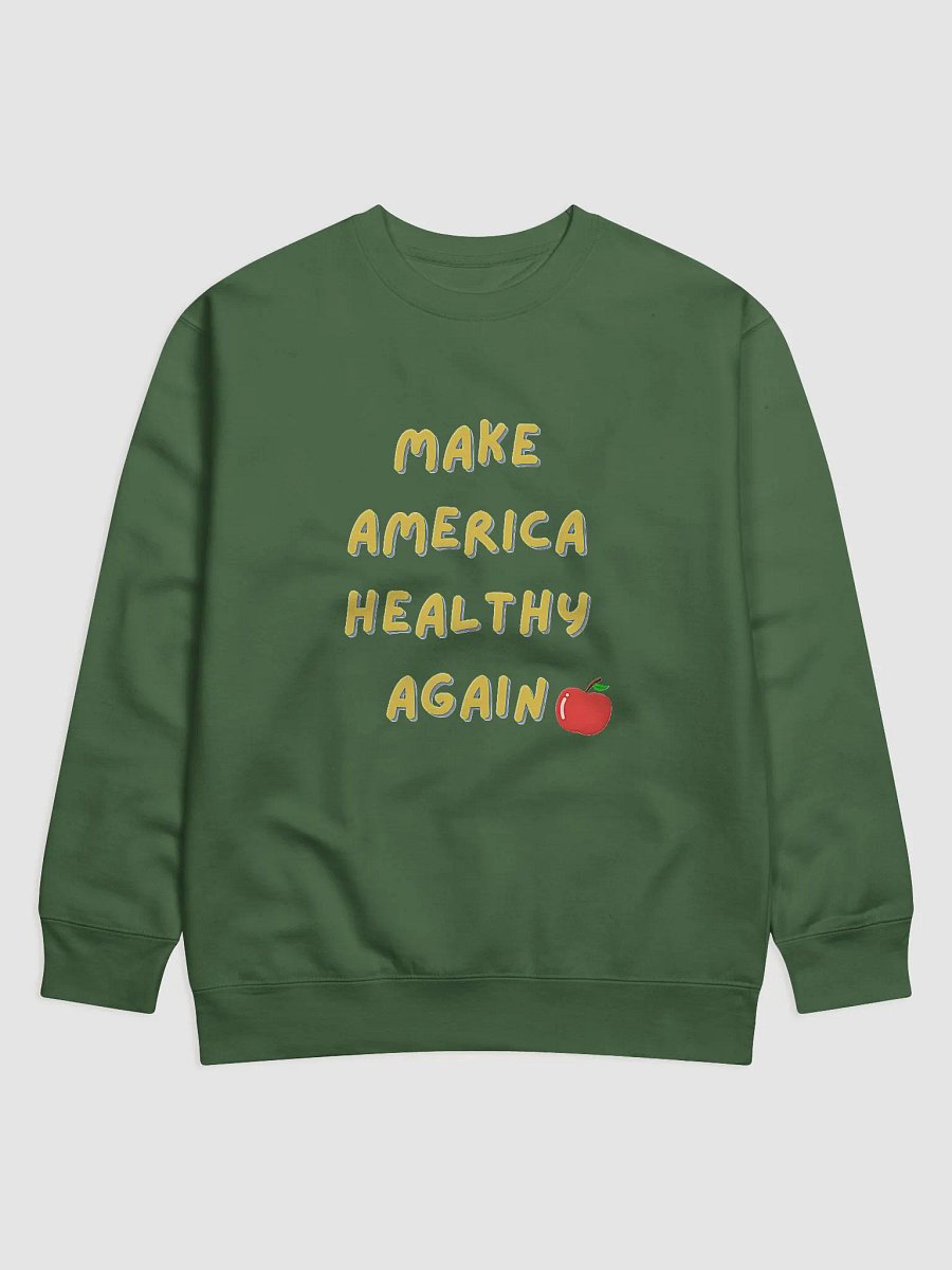 "Make America Healthy Again" Quote Cotton Heritage Unisex Sweatshirt product image (1)