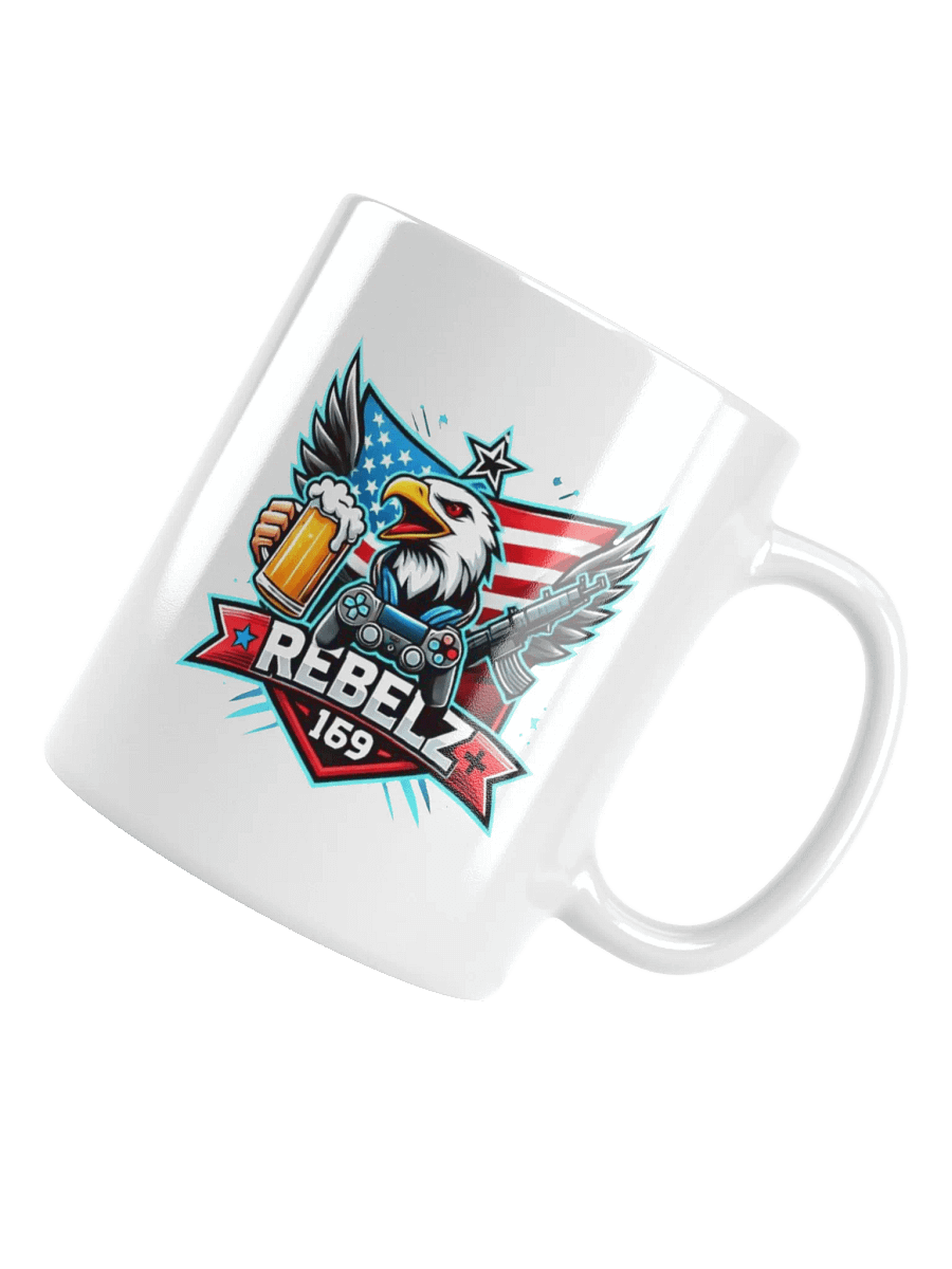 Rebelz169 Distressed Logo Mug product image (11)