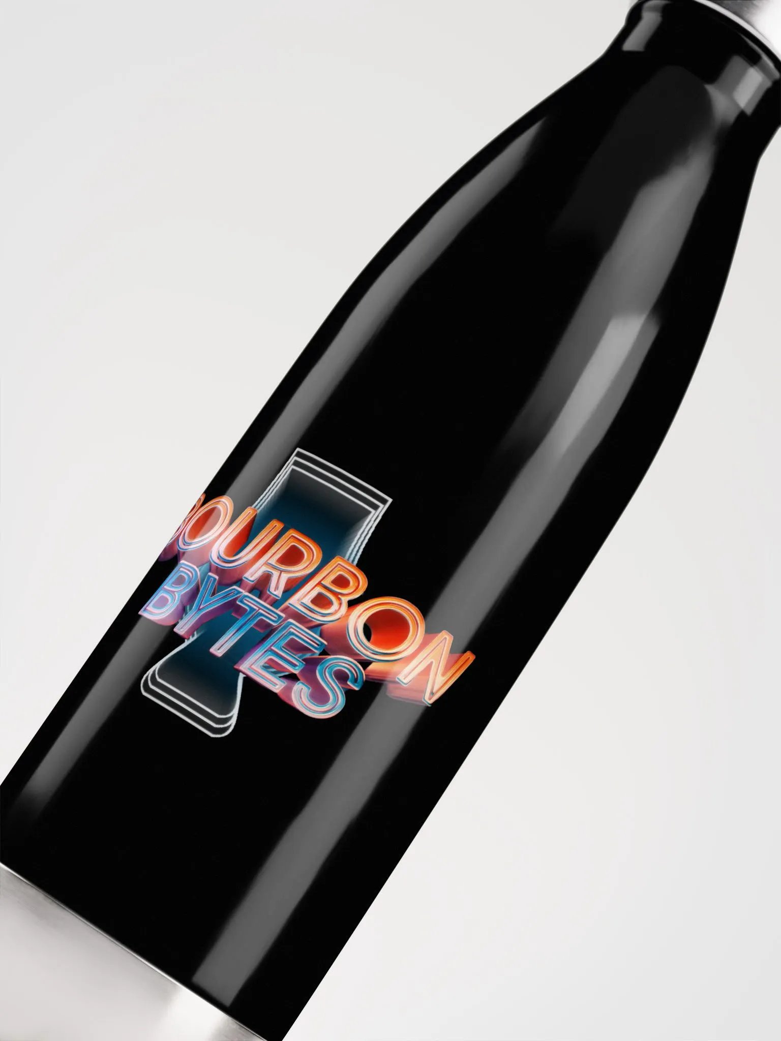 Bourbon Bytes Stainless Steel Water Bottle product image (2)