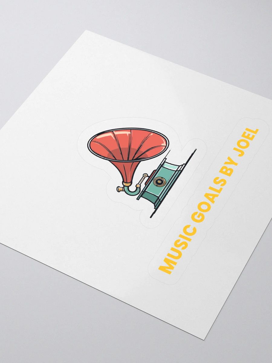 Gramophone Sticker product image (3)