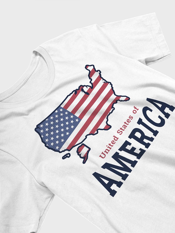 Map of America Graphic Supersoft Unisex T-Shirt product image (25)