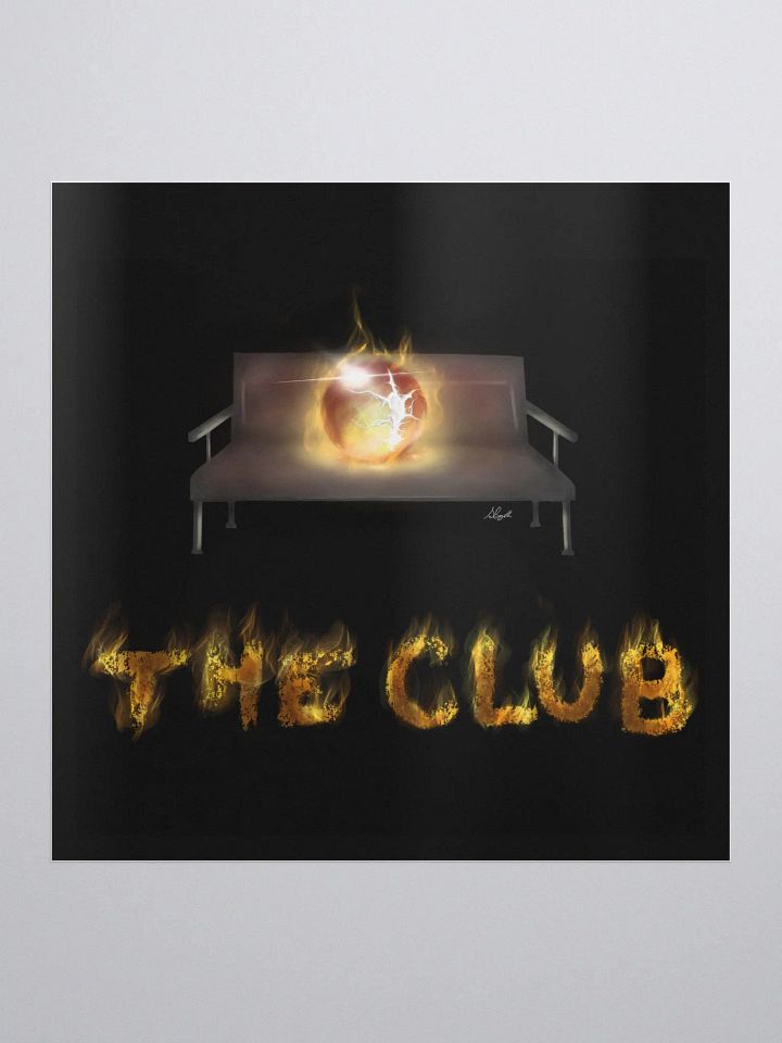 The Necromancer Club Sticker - Firecrest Edition product image (1)