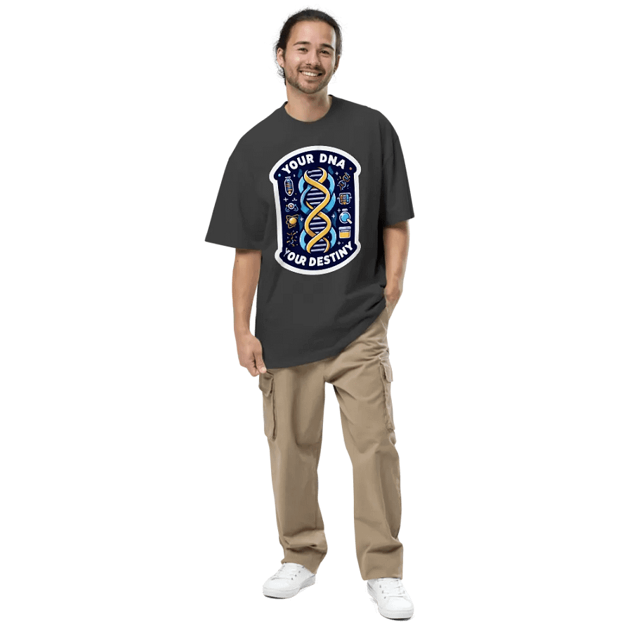 DNA Destiny Graphic Oversized Tee product image (6)