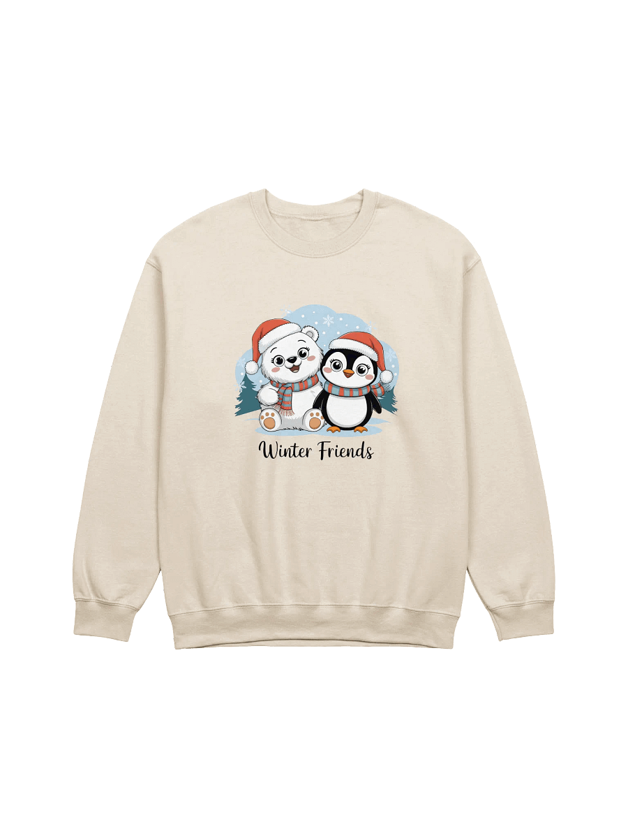 Winter Friends Christmas Sweatshirt – Cozy and Festive Holiday Wear product image (2)