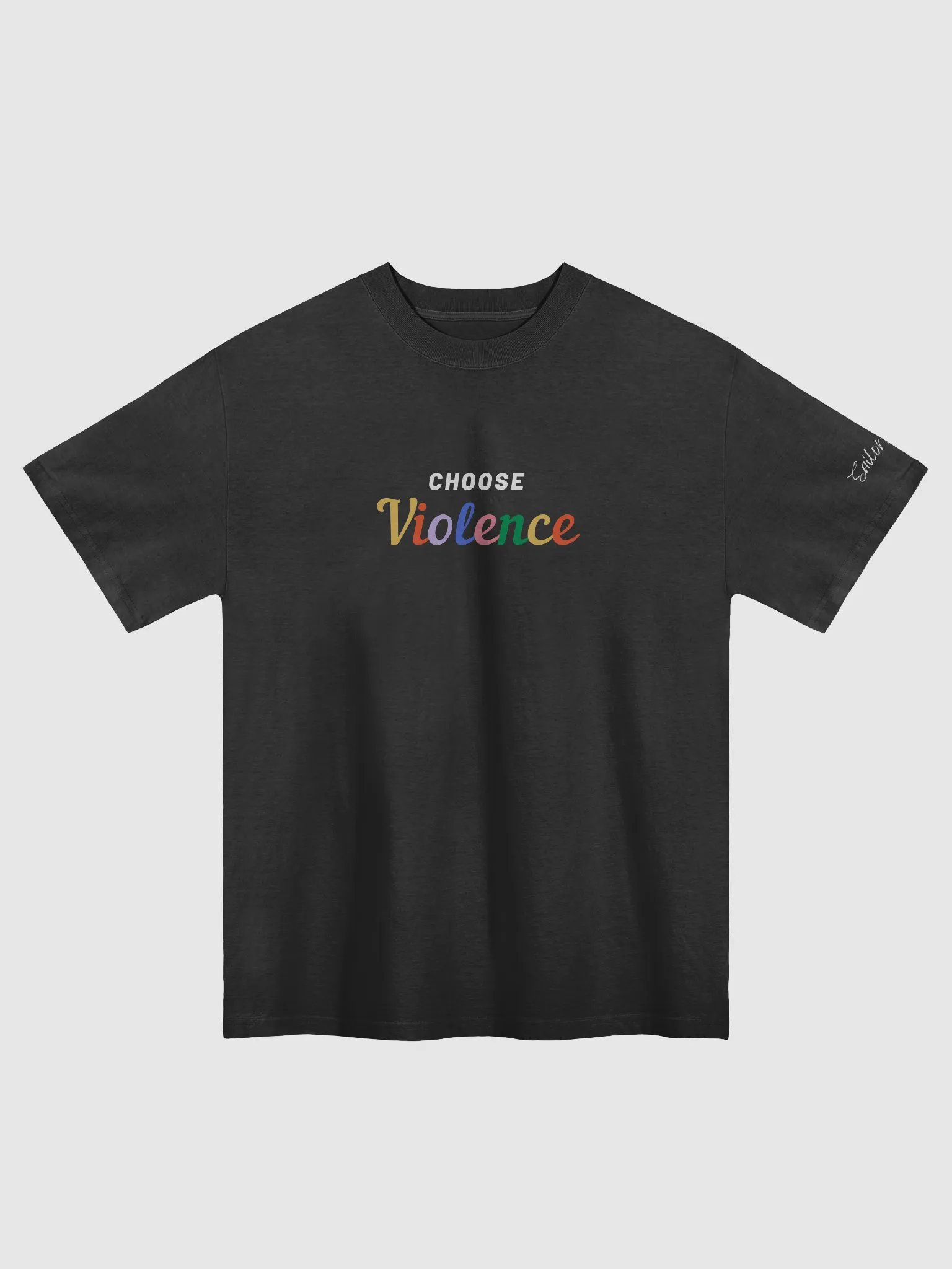 OVERSIZED Choose Violence T-Shirt product image (1)