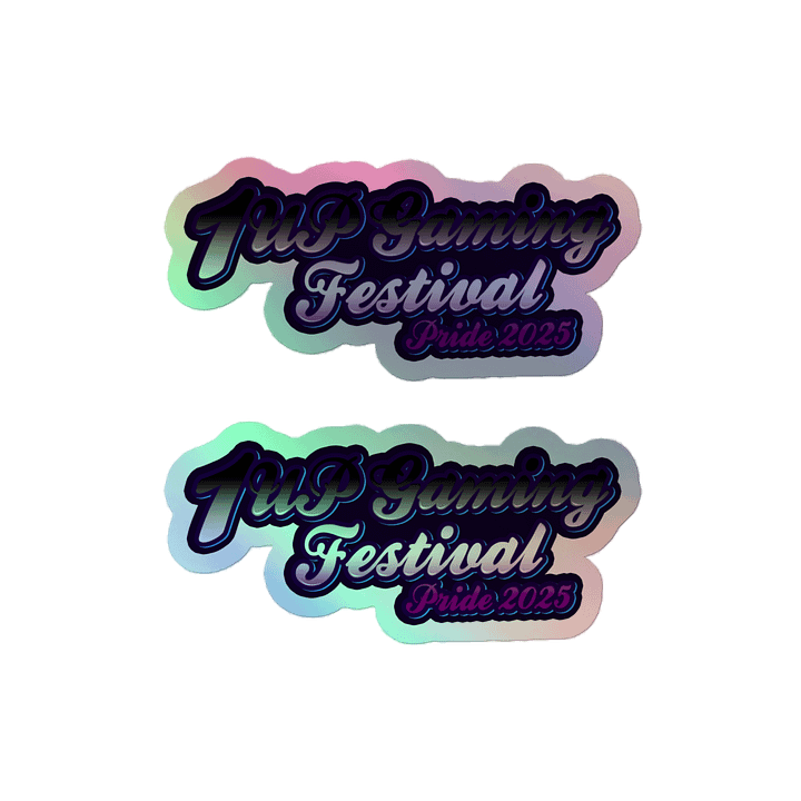 1UP Gaming Festival Asexual Pride 2025 Stickers product image (2)