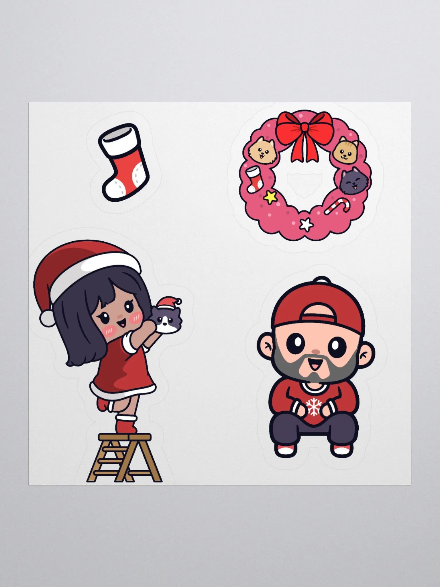 A Very Warrior Comfy Sticker set! product image (5)